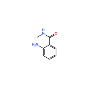 Chemical structure of 2-Amino-N-methylbenzamide (CAS 4141-08-6)
